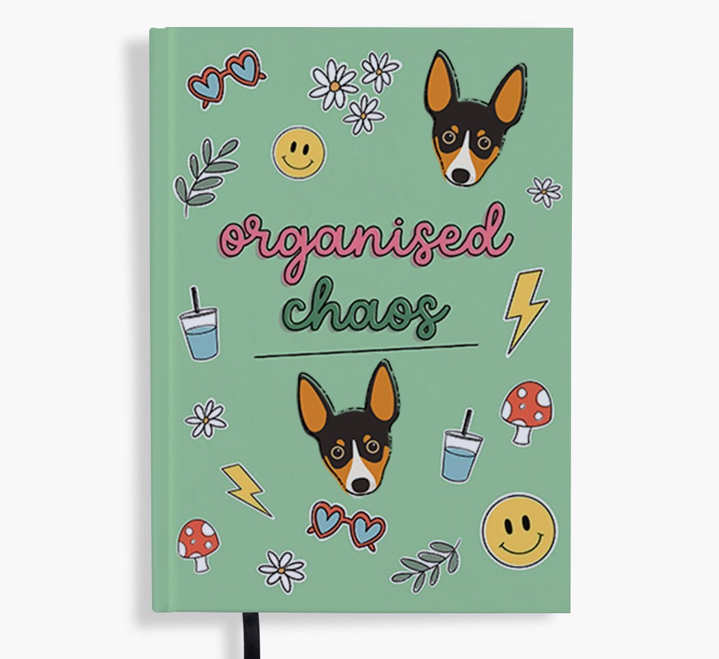 Organised Chaos: Personalised {breedFullName} Notebook