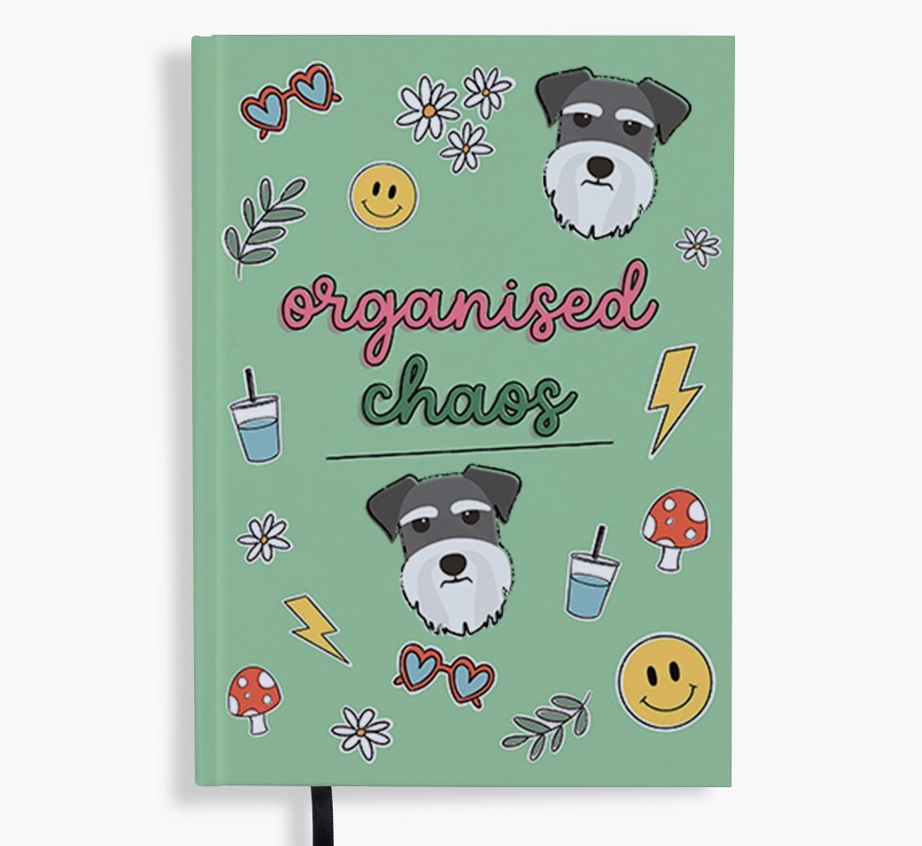 Organised Chaos: Personalised {breedFullName} Notebook