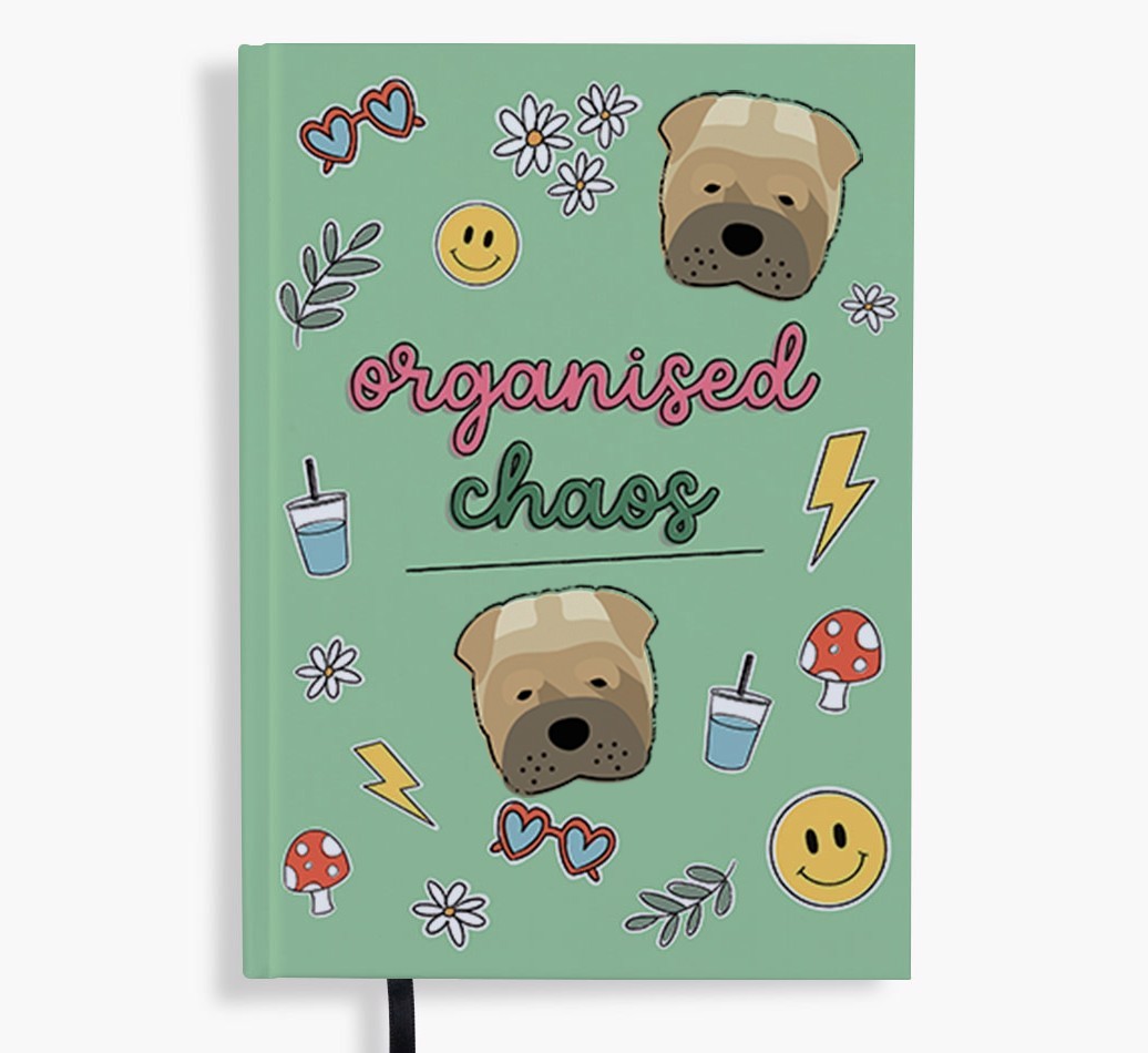 Organised Chaos: Personalized {breedFullName} Notebook