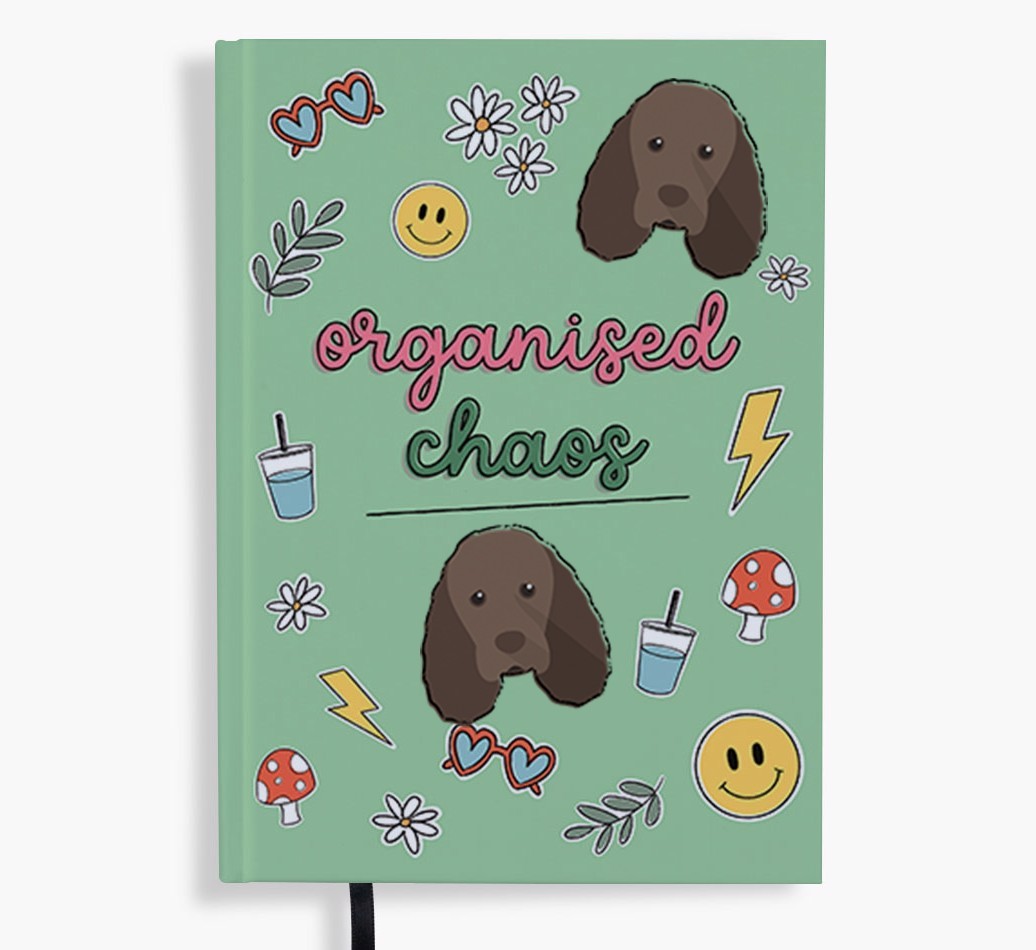 Organised Chaos: Personalised {breedFullName} Notebook