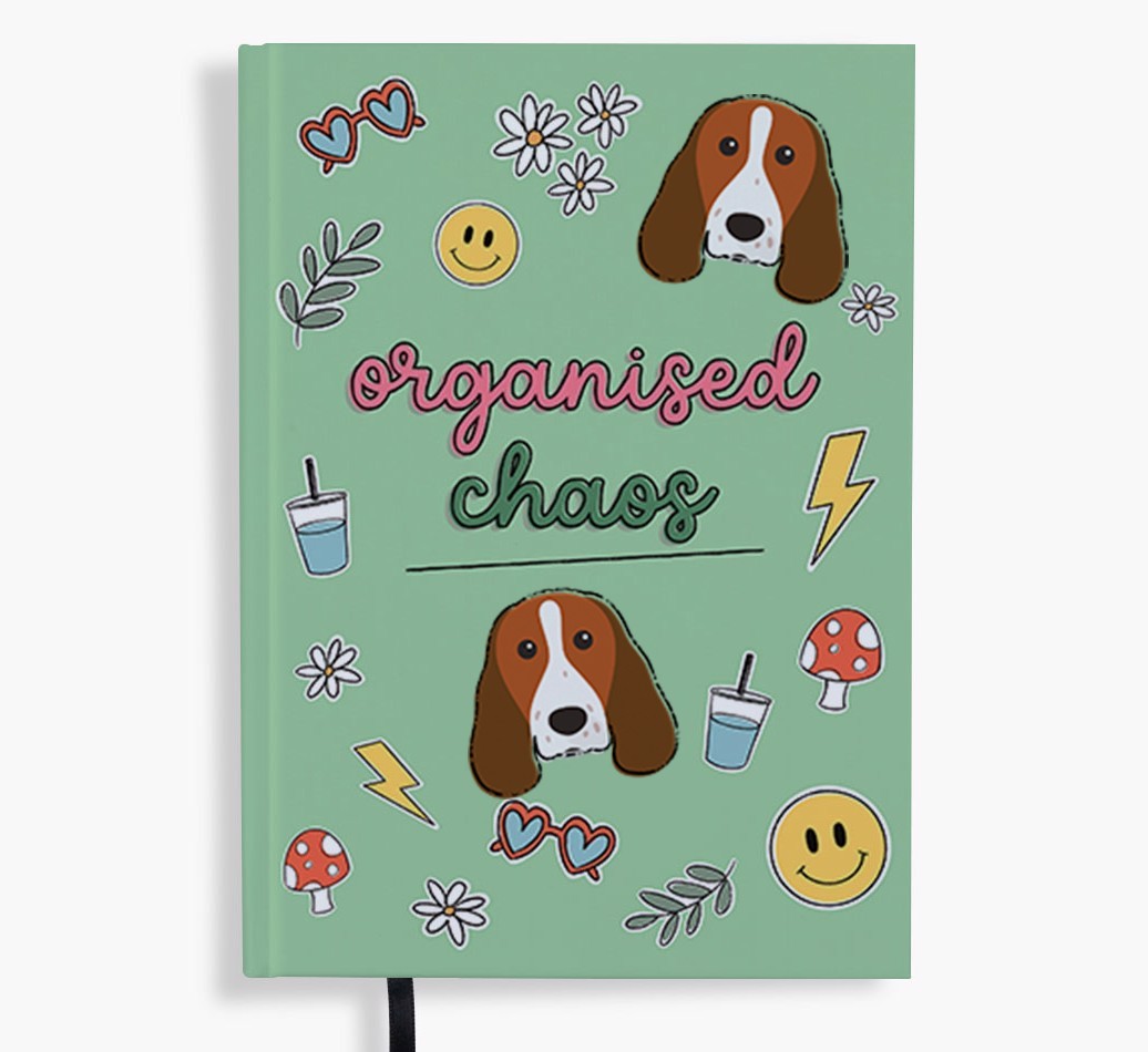 Organised Chaos: Personalised {breedFullName} Notebook