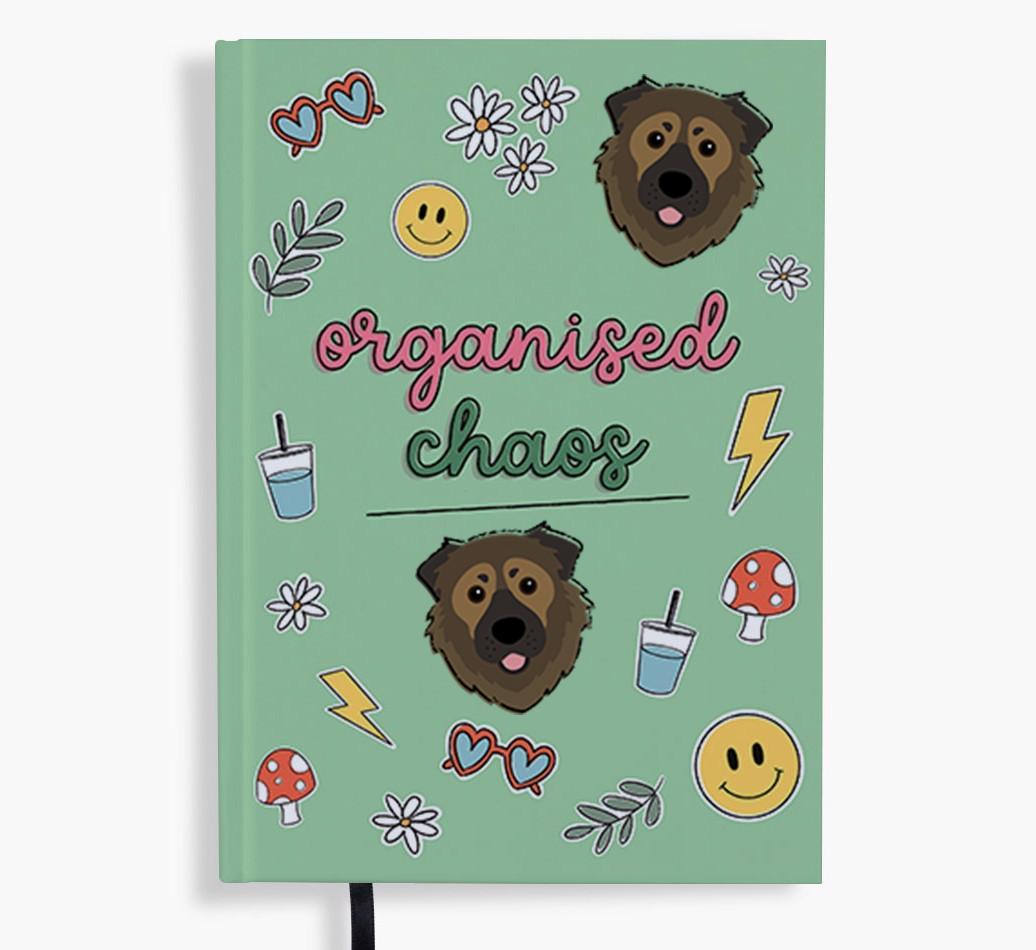 Organised Chaos: Personalized {breedFullName} Notebook