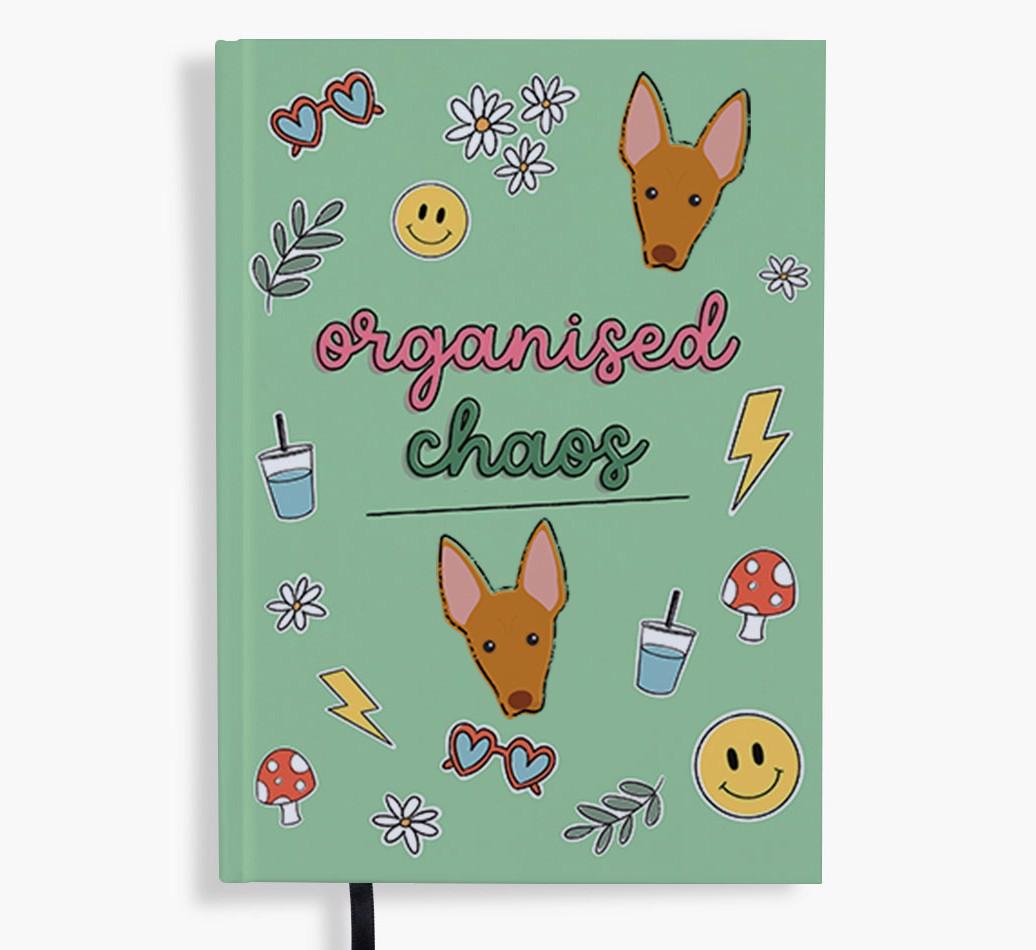 Organised Chaos: Personalised {breedFullName} Notebook