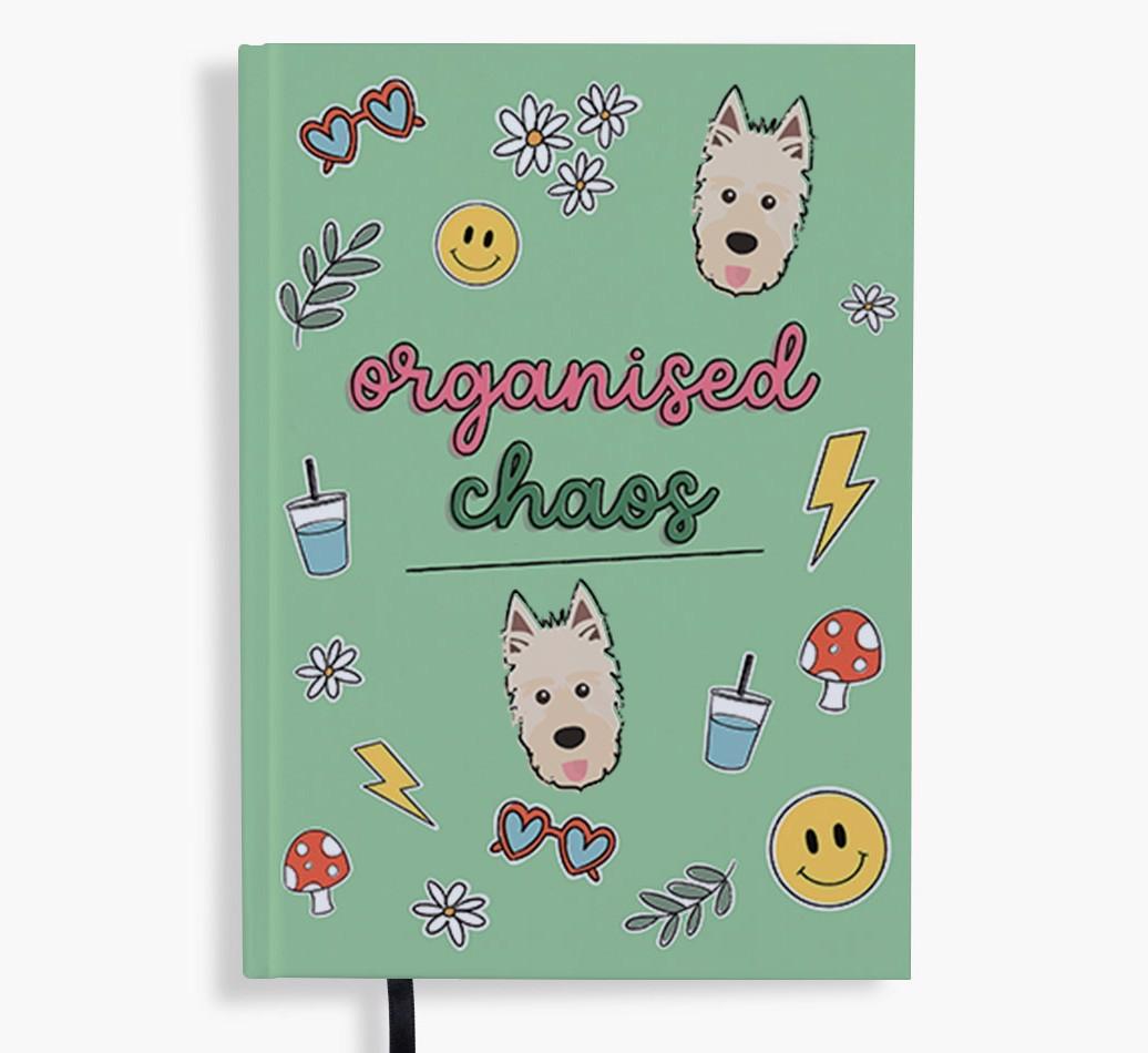 Organised Chaos: Personalized {breedFullName} Notebook