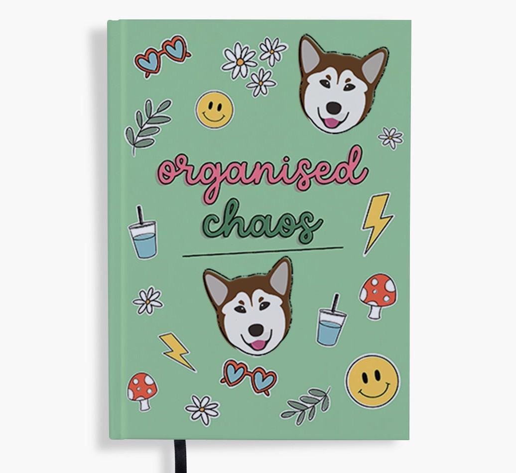 Organised Chaos: Personalized {breedFullName} Notebook