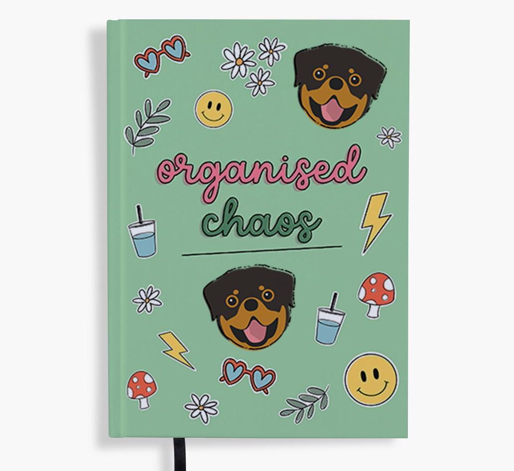 Organised Chaos: Personalized {breedFullName} Notebook