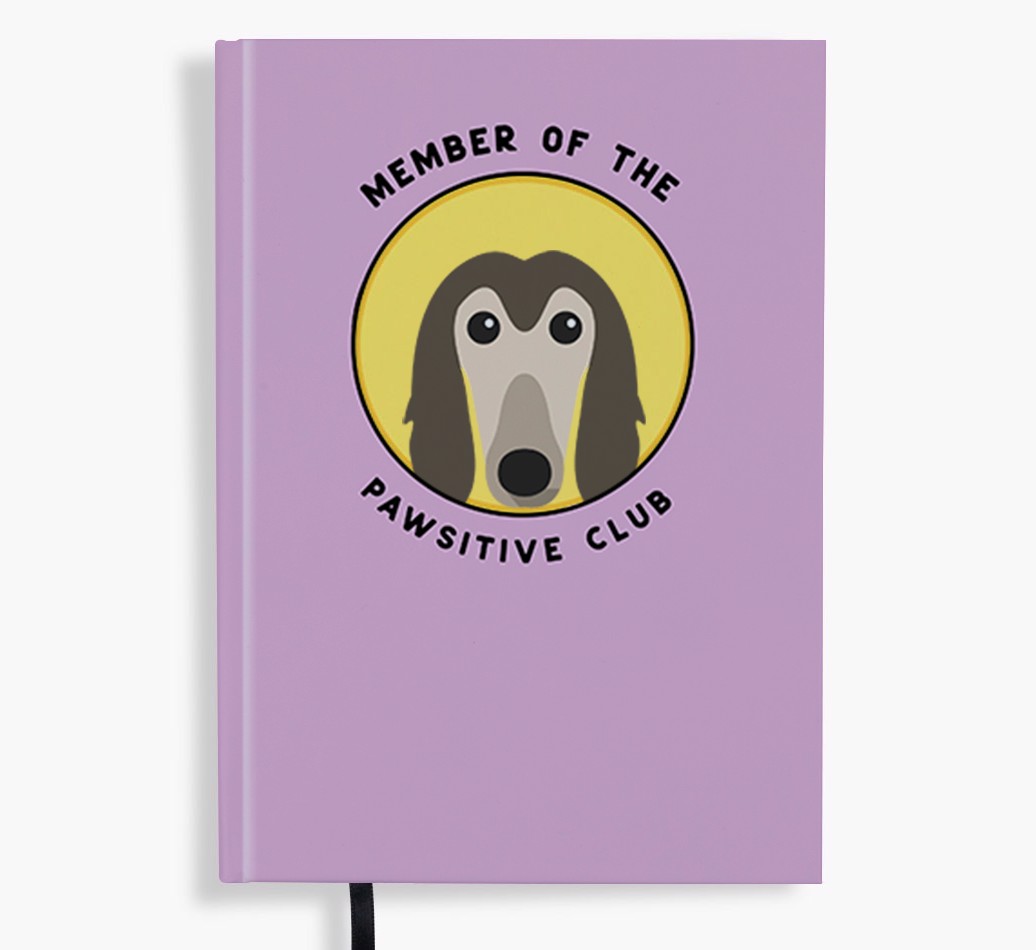Member of the Pawsitive Club: Personalised {breedFullName} Notebook