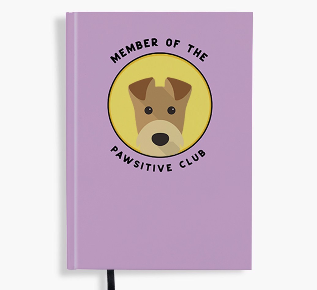 Member of the Pawsitive Club: Personalised {breedFullName} Notebook