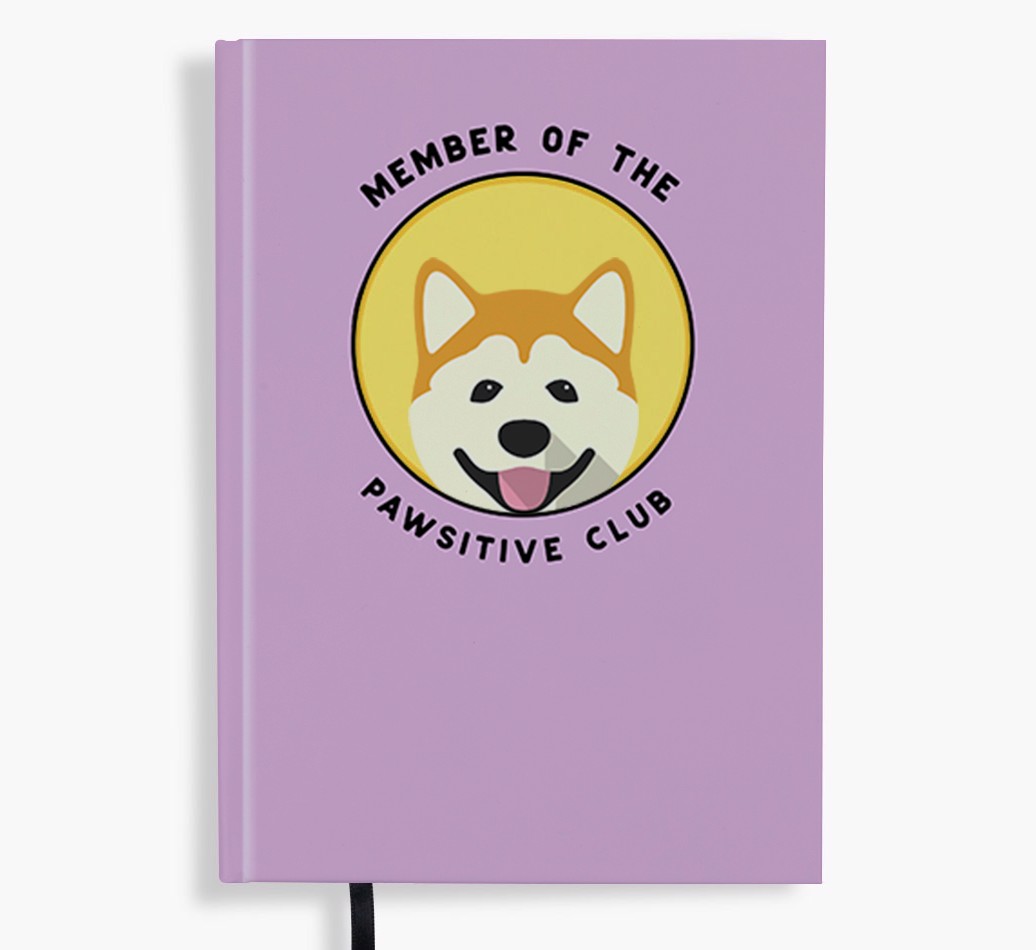 Member of the Pawsitive Club: Personalised {breedFullName} Notebook