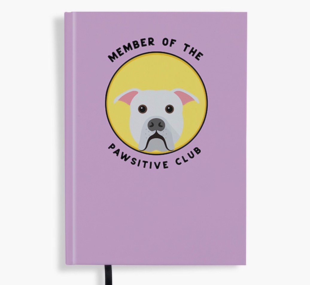 Member of the Pawsitive Club: Personalised {breedFullName} Notebook