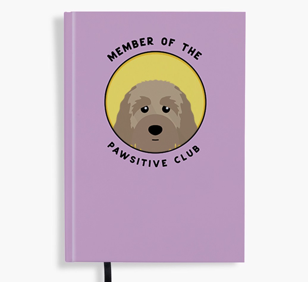 Member of the Pawsitive Club: Personalised {breedFullName} Notebook
