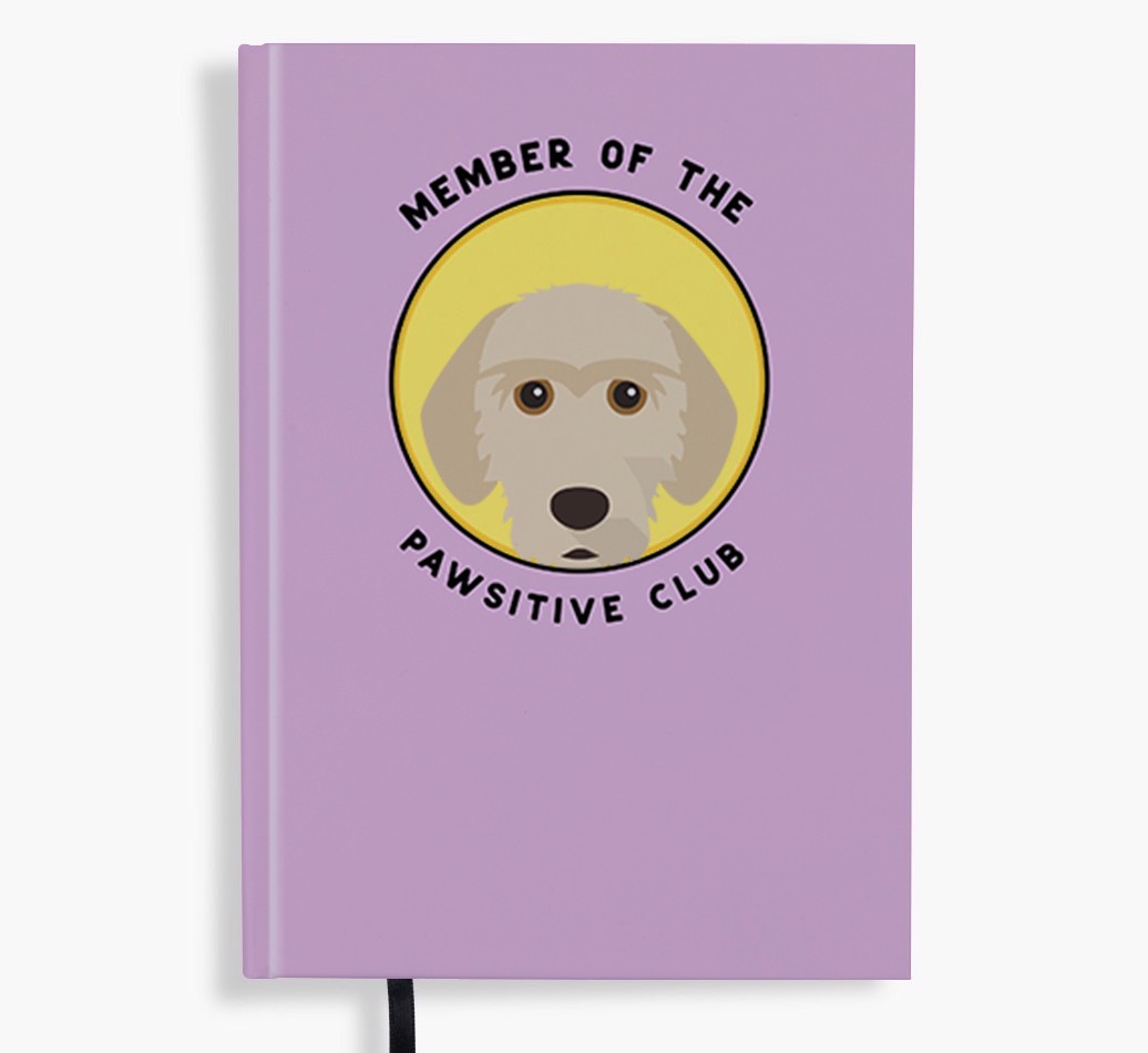 Member of the Pawsitive Club: Personalised {breedFullName} Notebook