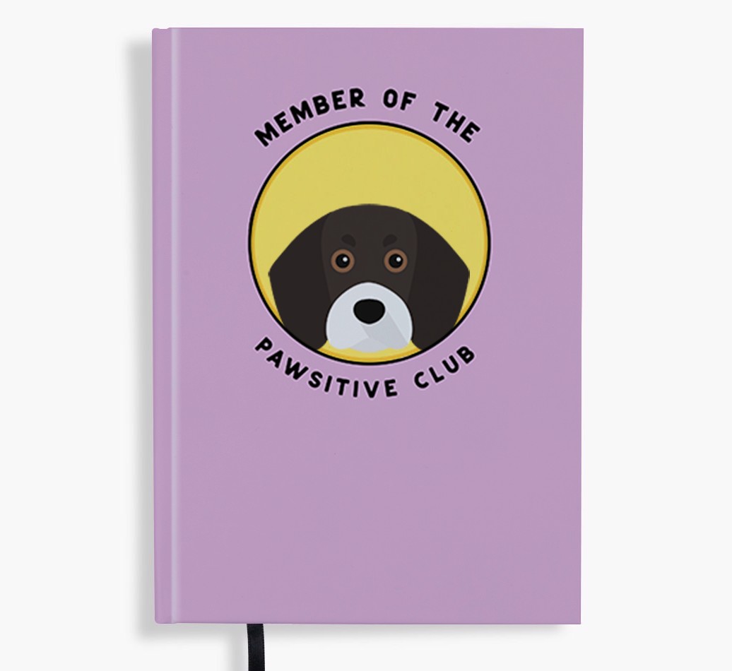 Member of the Pawsitive Club: Personalised {breedFullName} Notebook