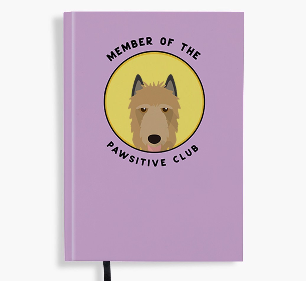Member of the Pawsitive Club: Personalised {breedFullName} Notebook