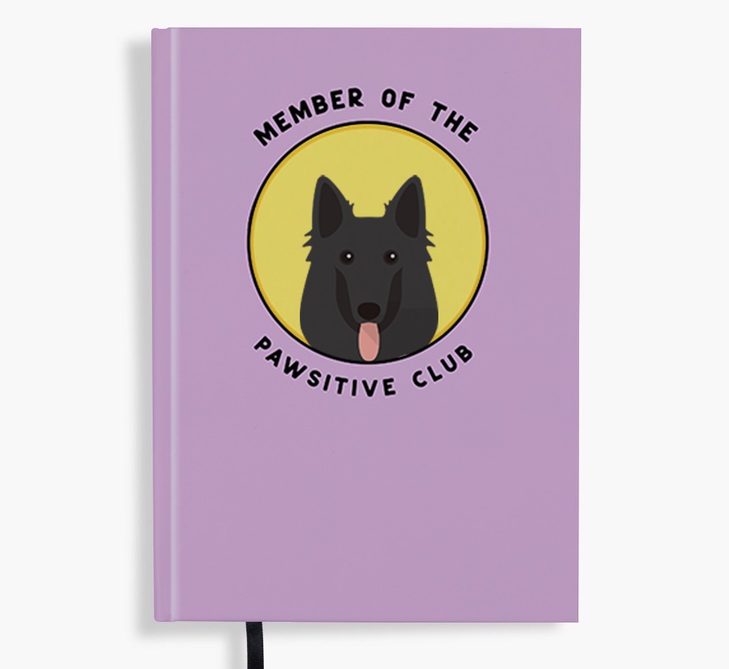 Member of the Pawsitive Club: Personalised {breedFullName} Notebook