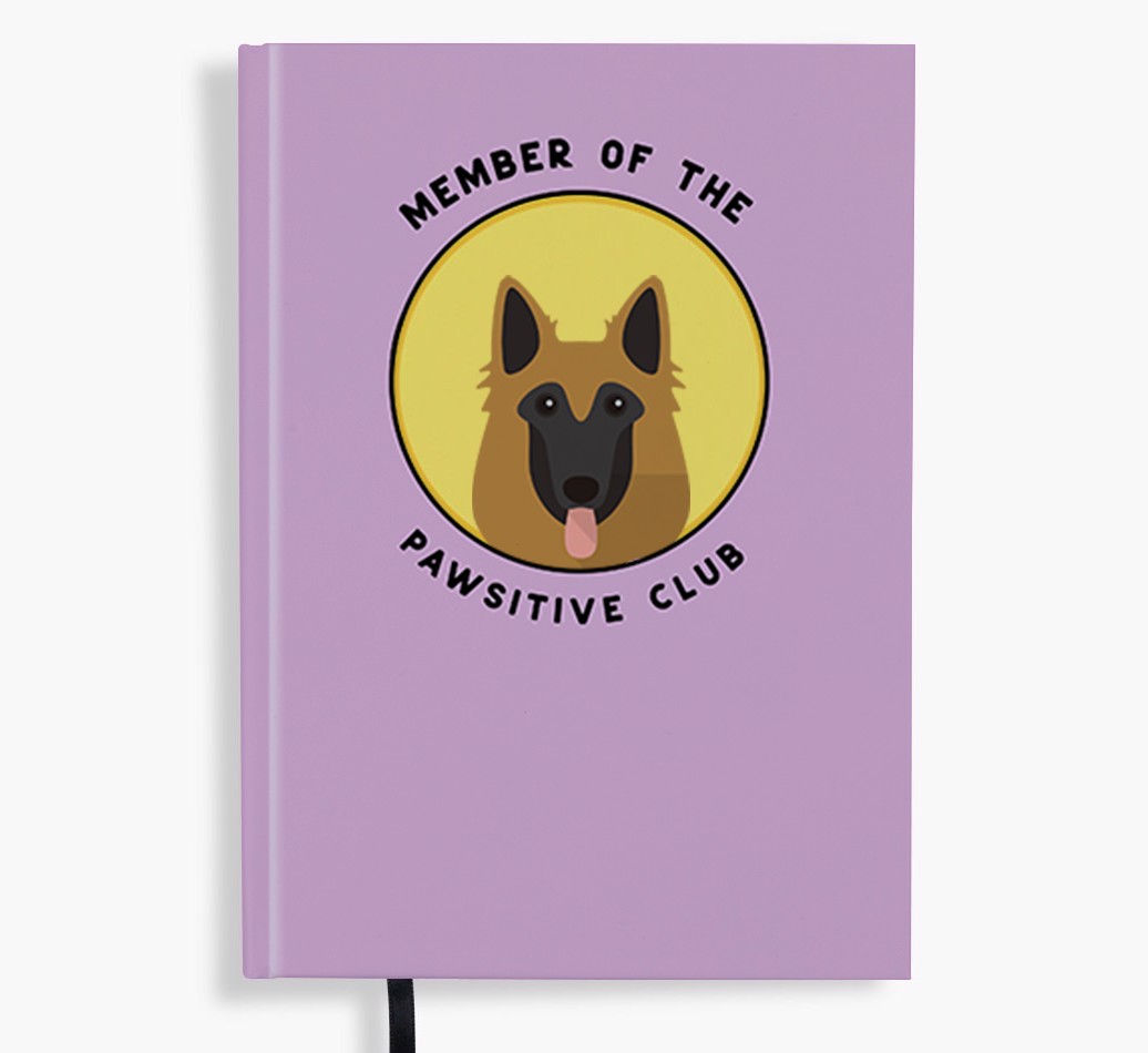 Member of the Pawsitive Club: Personalised {breedFullName} Notebook