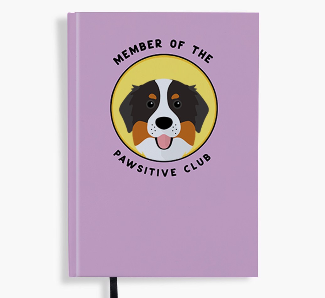 Member of the Pawsitive Club: Personalised {breedFullName} Notebook