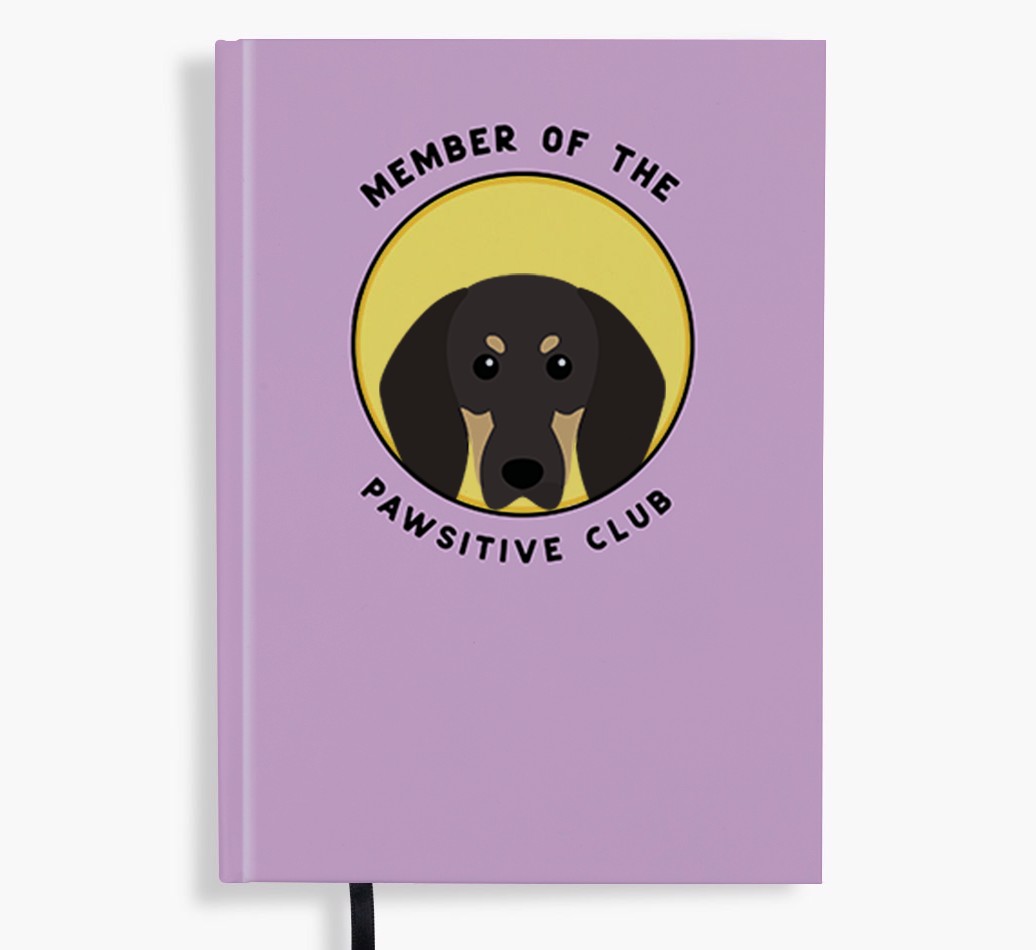 Member of the Pawsitive Club: Personalized {breedFullName} Notebook