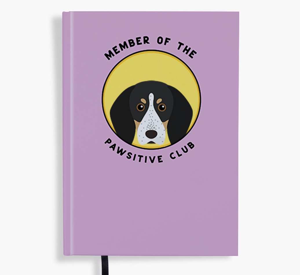 Member of the Pawsitive Club: Personalised {breedFullName} Notebook