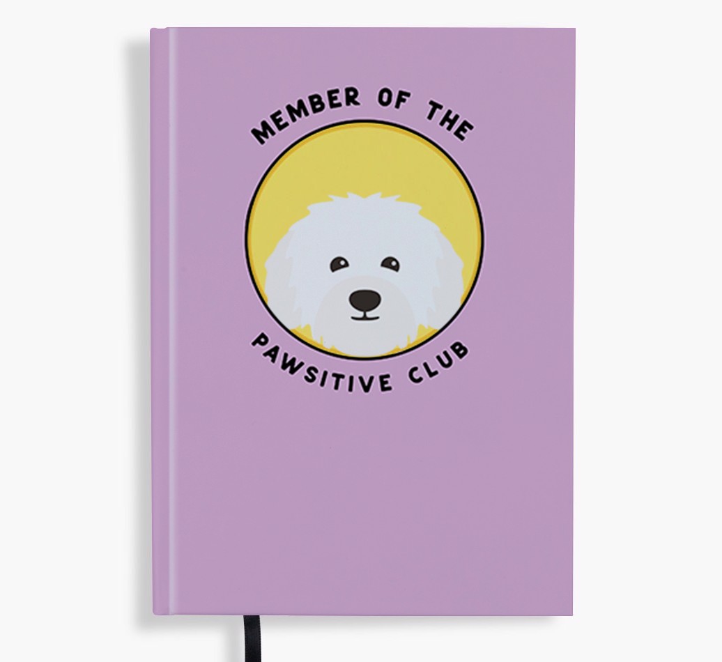 Member of the Pawsitive Club: Personalised {breedFullName} Notebook