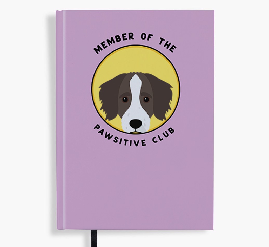 Member of the Pawsitive Club: Personalised {breedFullName} Notebook