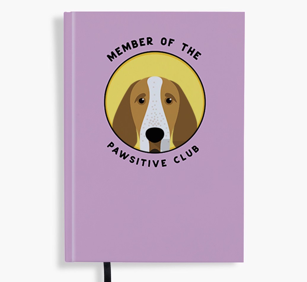 Member of the Pawsitive Club: Personalised {breedFullName} Notebook