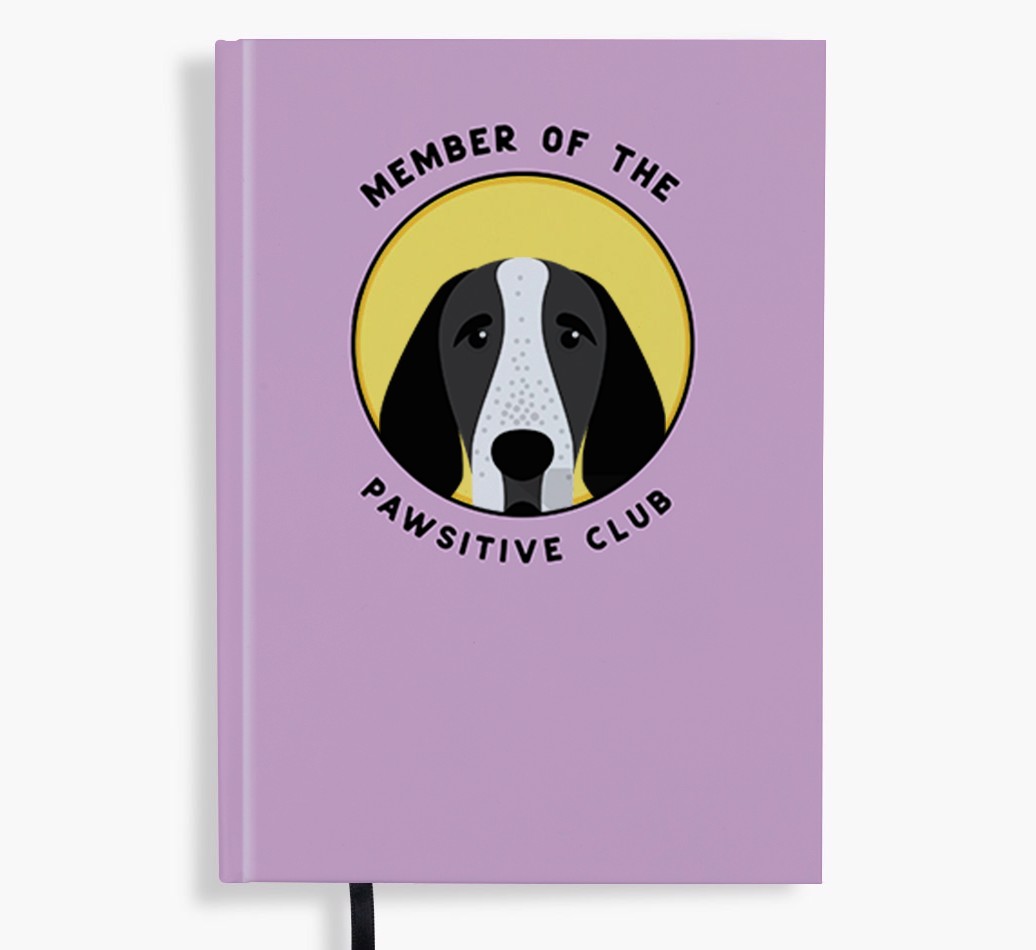 Member of the Pawsitive Club: Personalised {breedFullName} Notebook