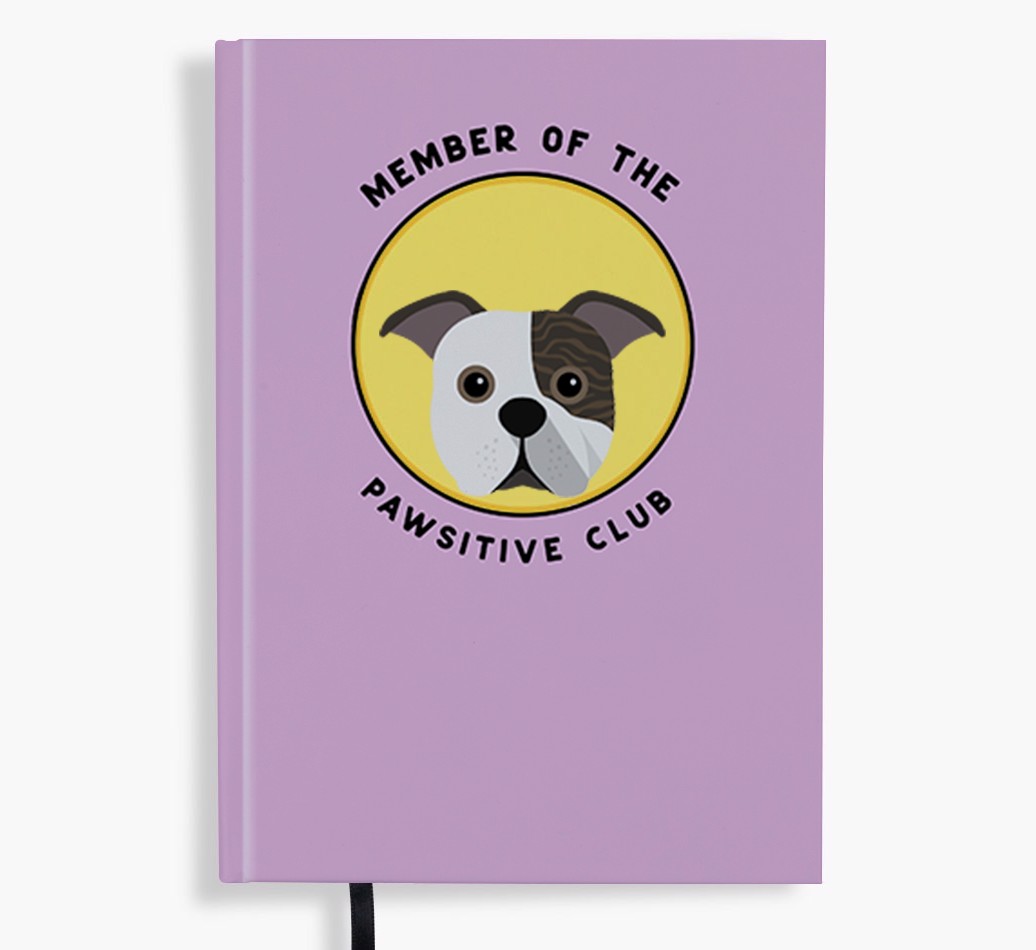 Member of the Pawsitive Club: Personalised {breedFullName} Notebook