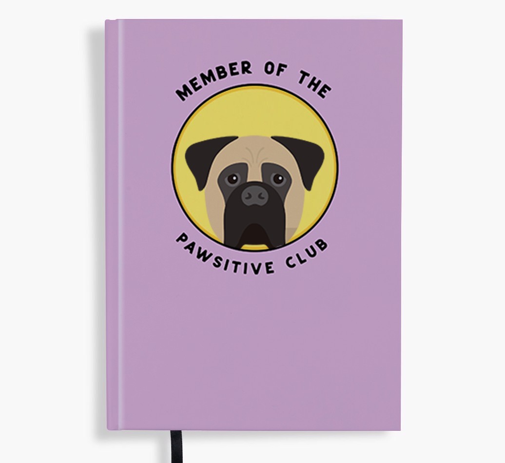Member of the Pawsitive Club: Personalised {breedFullName} Notebook
