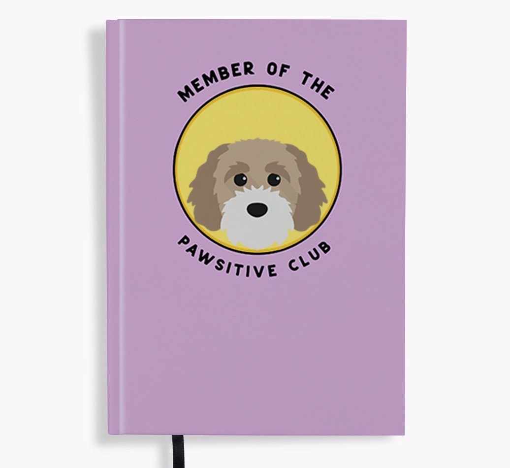 Member of the Pawsitive Club: Personalised {breedFullName} Notebook