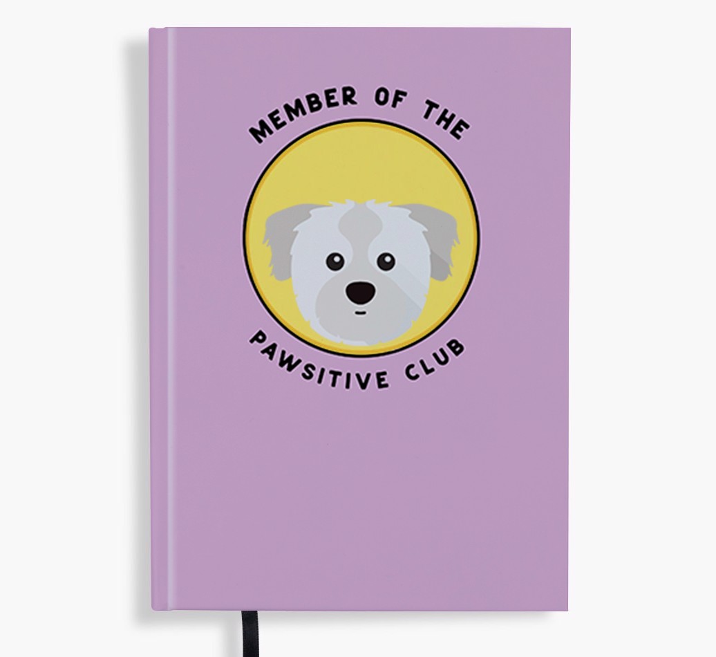Member of the Pawsitive Club: Personalised {breedFullName} Notebook