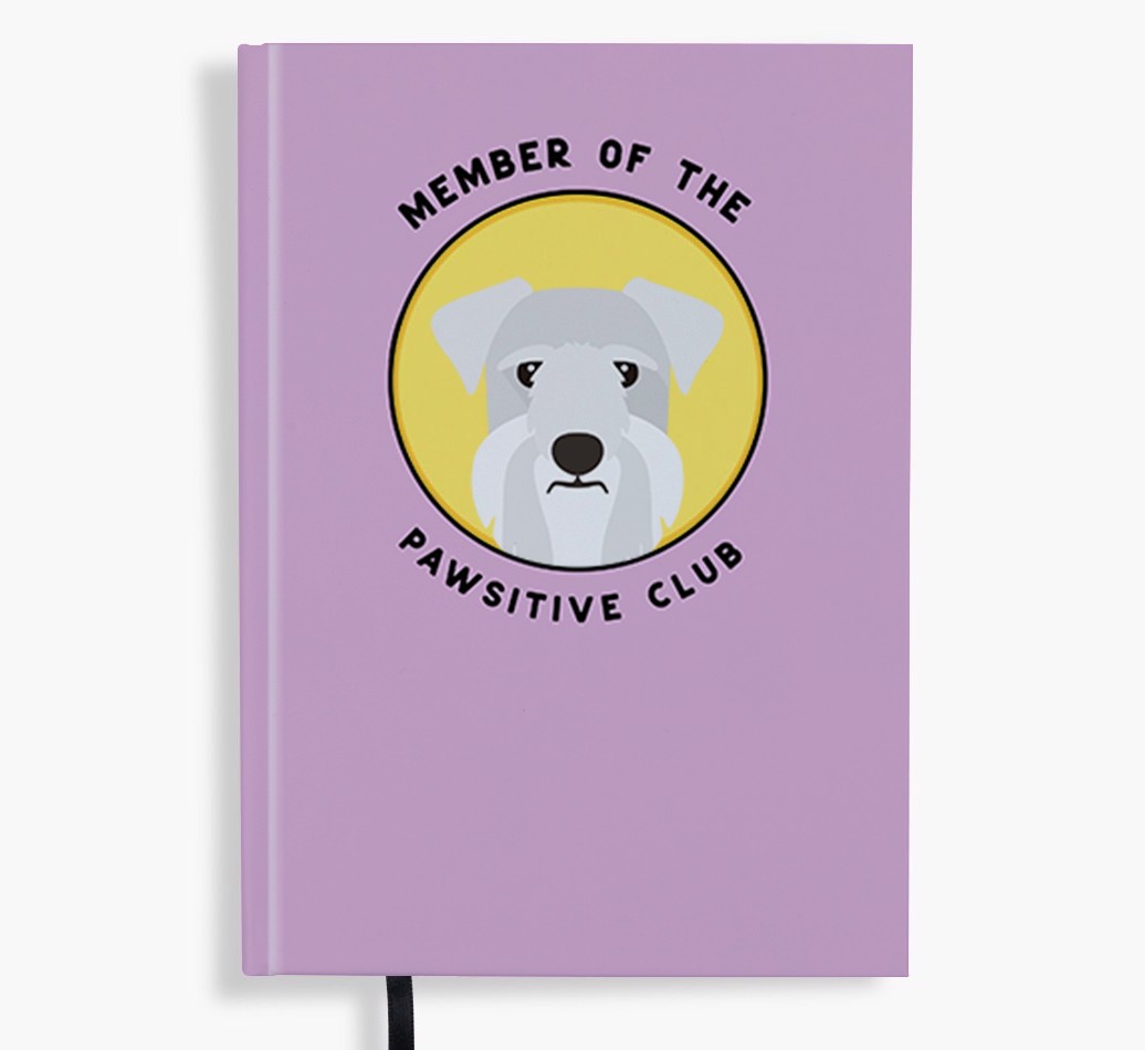 Member of the Pawsitive Club: Personalised {breedFullName} Notebook