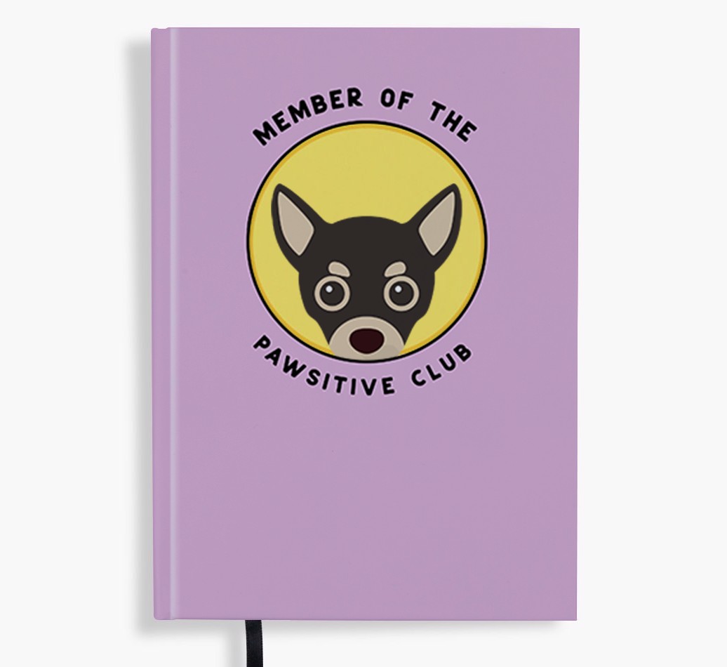 Member of the Pawsitive Club: Personalised {breedFullName} Notebook