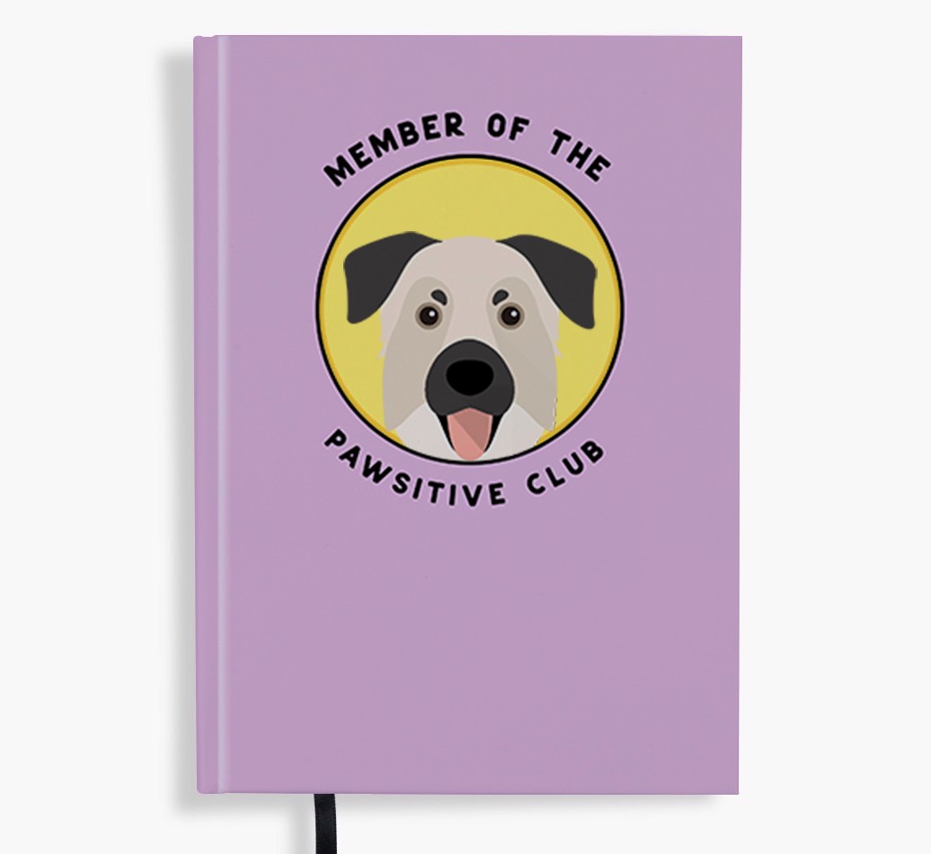 Member of the Pawsitive Club: Personalised {breedFullName} Notebook