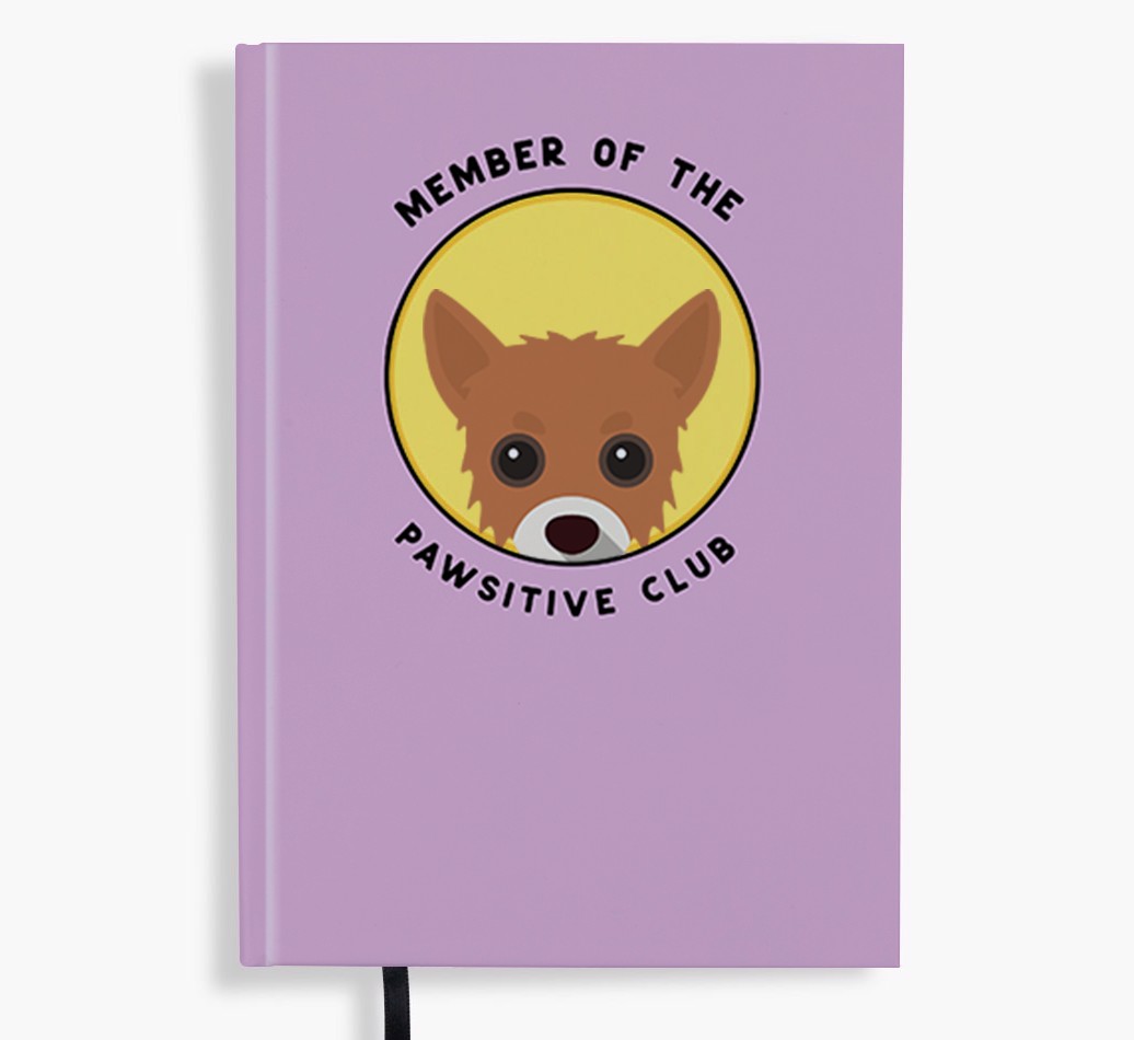 Member of the Pawsitive Club: Personalised {breedFullName} Notebook