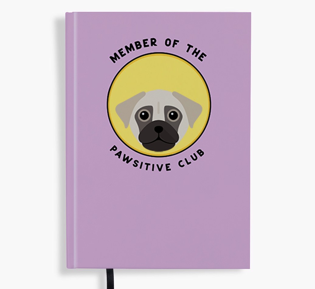 Member of the Pawsitive Club: Personalised {breedFullName} Notebook