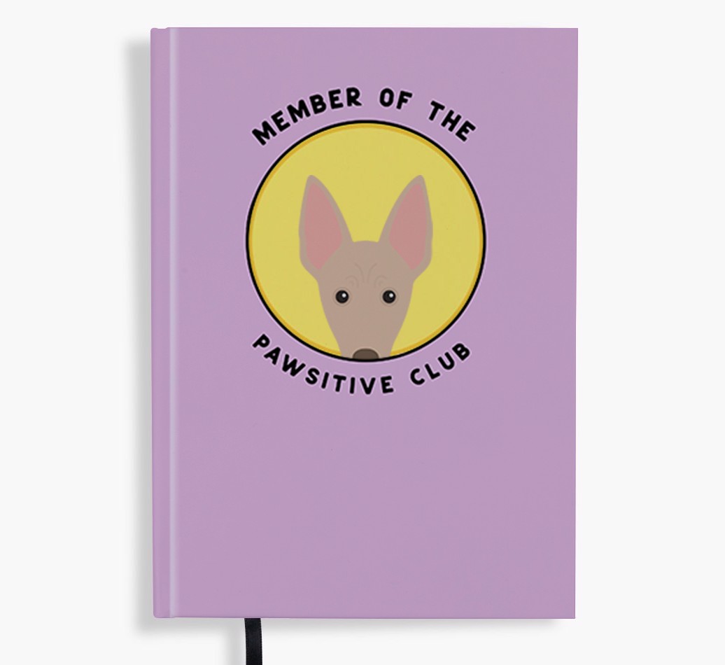 Member of the Pawsitive Club: Personalised {breedFullName} Notebook