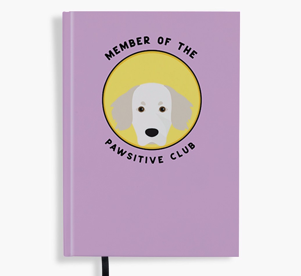 Member of the Pawsitive Club: Personalized {breedFullName} Notebook