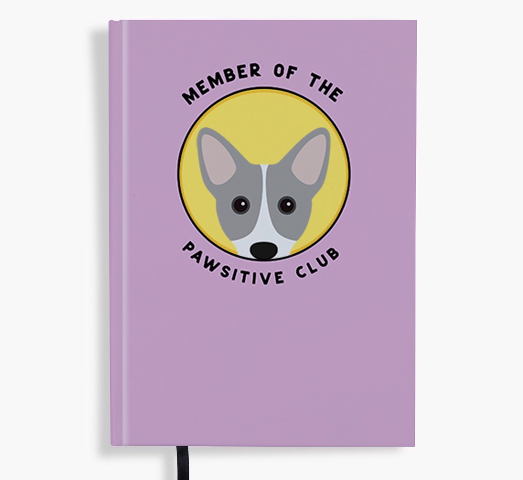 Member of the Pawsitive Club: Personalised {breedFullName} Notebook