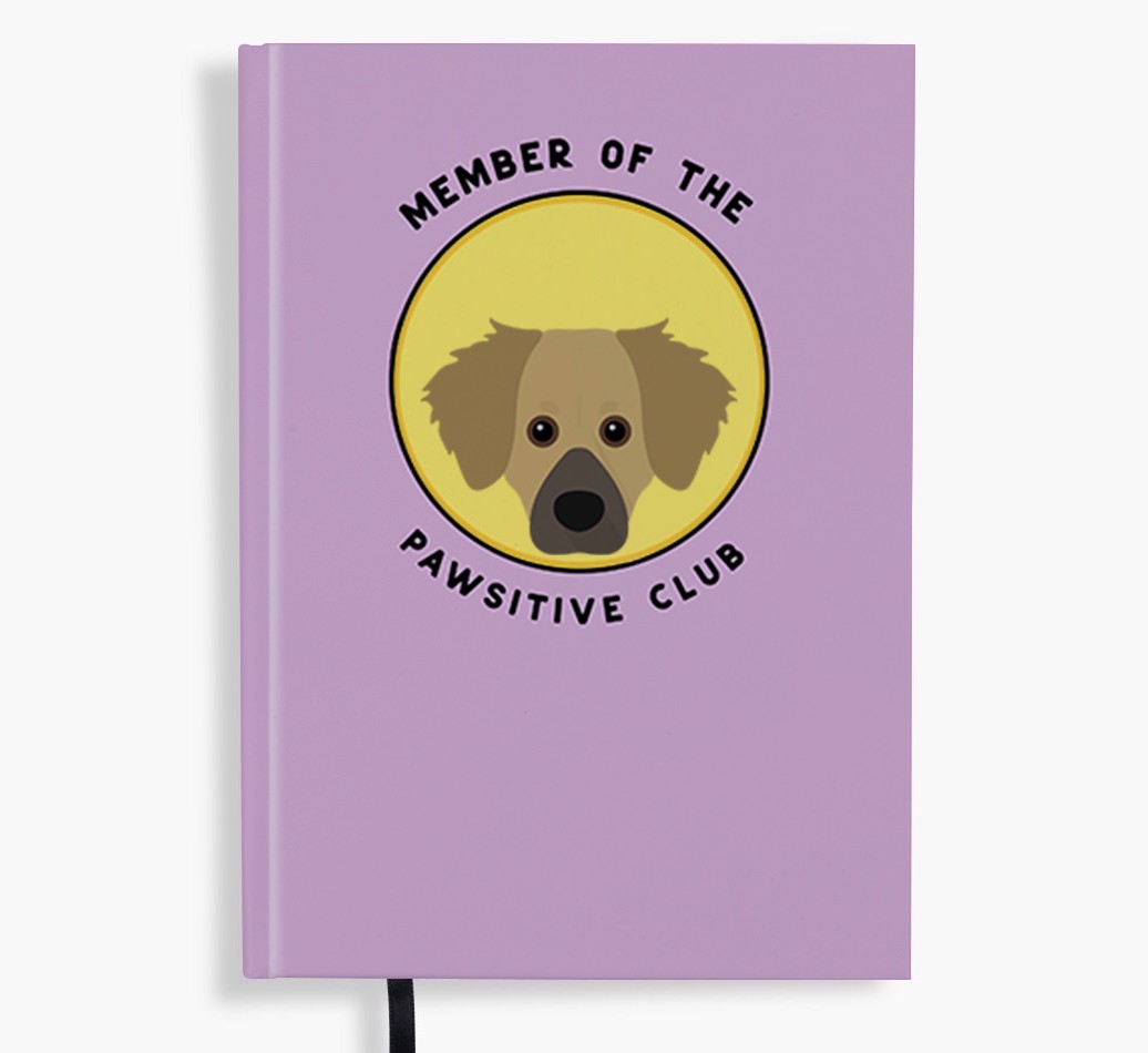 Member of the Pawsitive Club: Personalised {breedFullName} Notebook