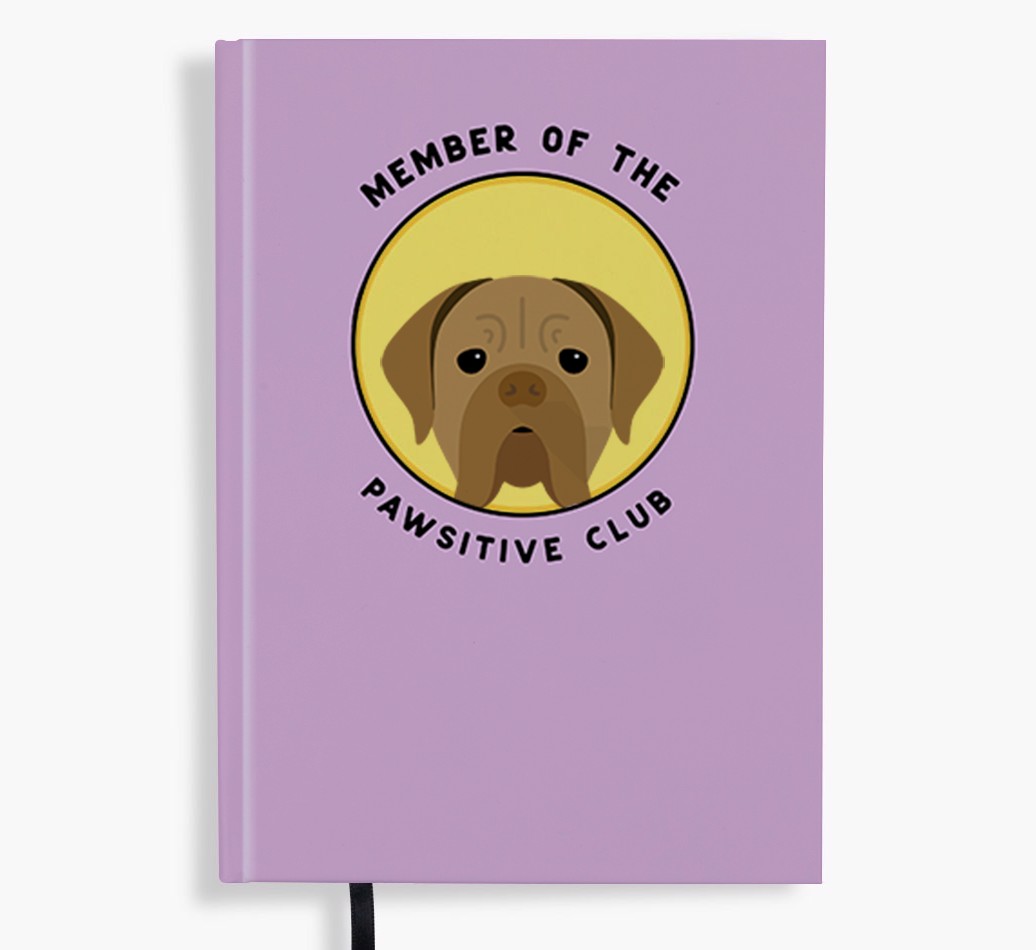 Member of the Pawsitive Club: Personalised {breedFullName} Notebook