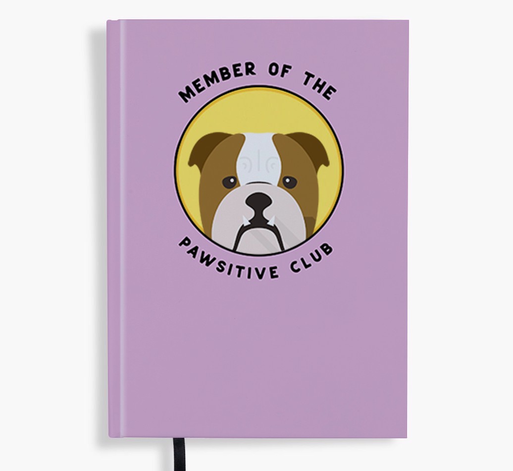 Member of the Pawsitive Club: Personalised {breedFullName} Notebook