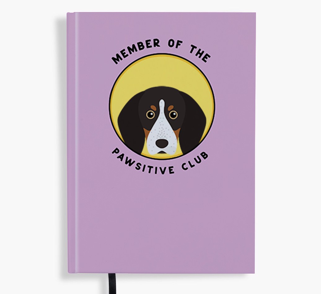 Member of the Pawsitive Club: Personalised {breedFullName} Notebook