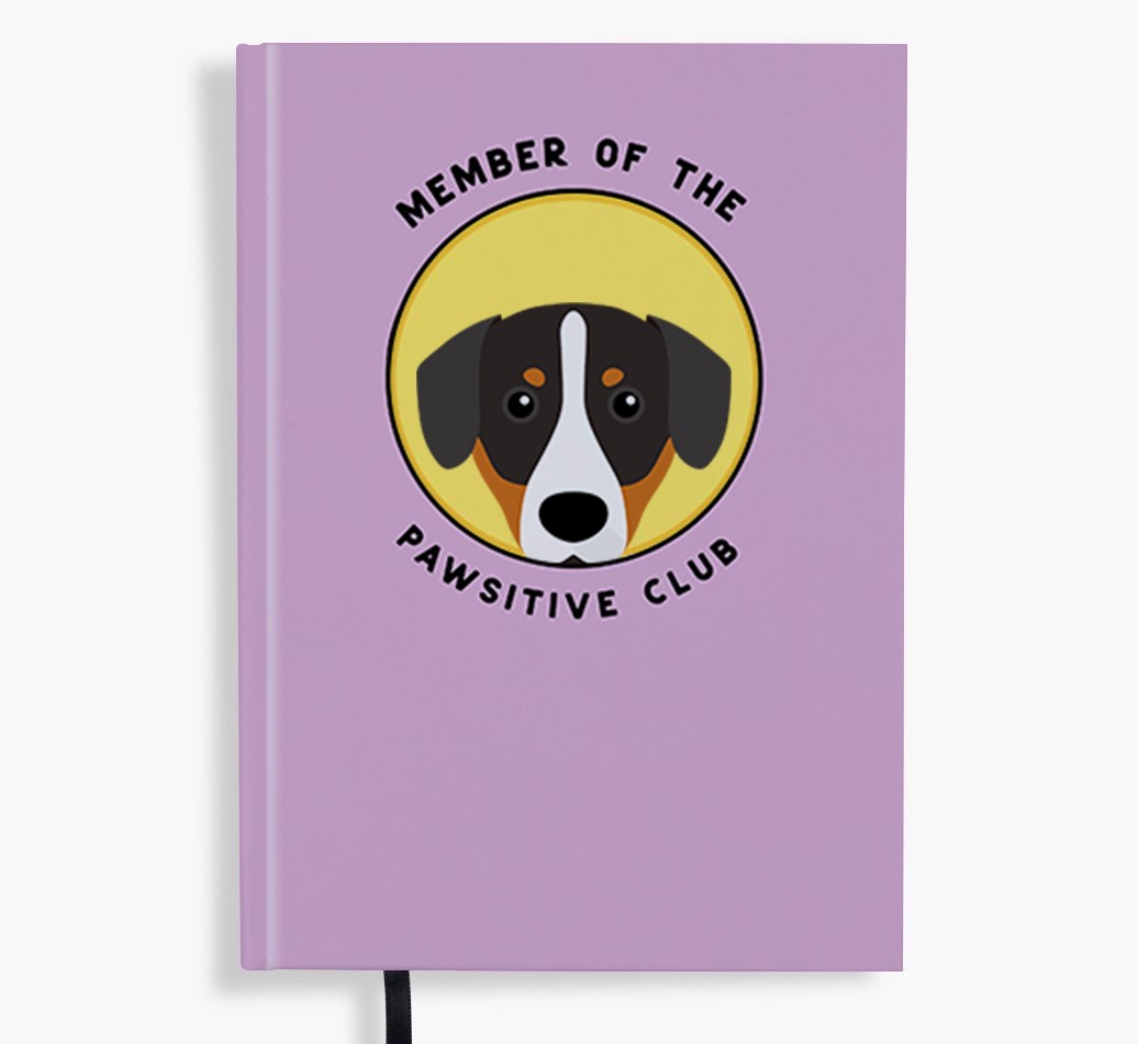 Member of the Pawsitive Club: Personalised {breedFullName} Notebook