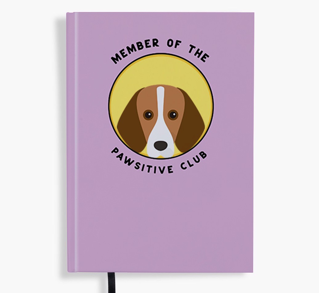 Member of the Pawsitive Club: Personalised {breedFullName} Notebook