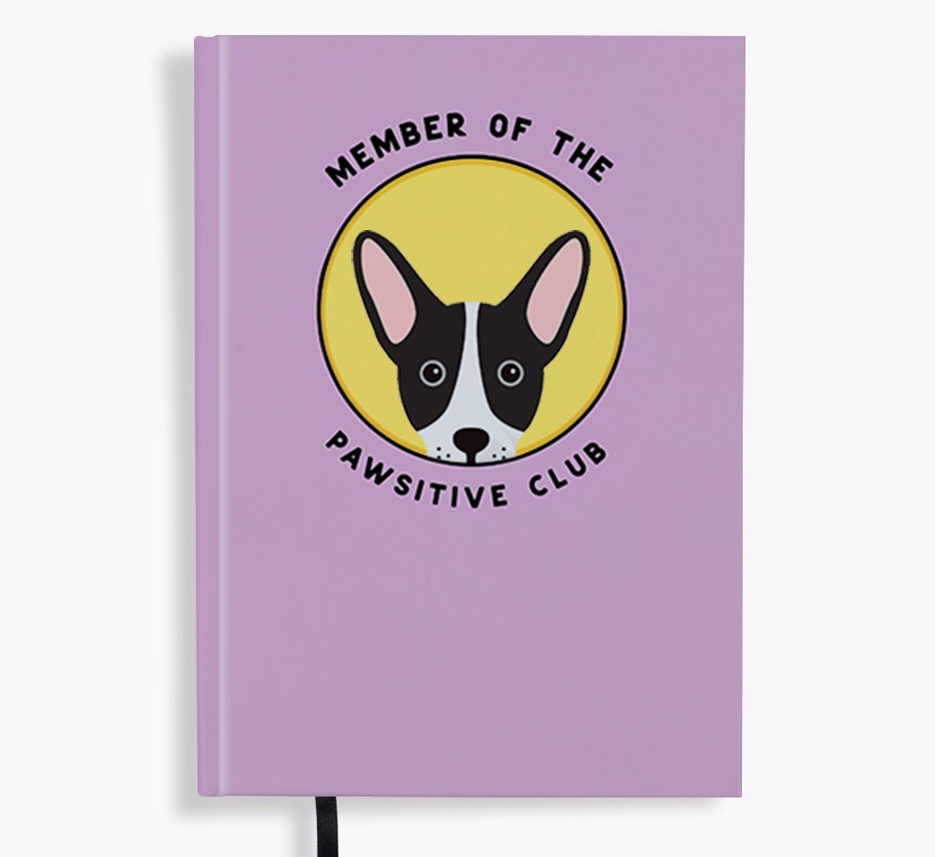 Member of the Pawsitive Club: Personalised {breedFullName} Notebook