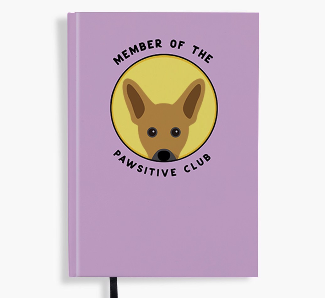 Member of the Pawsitive Club: Personalised {breedFullName} Notebook