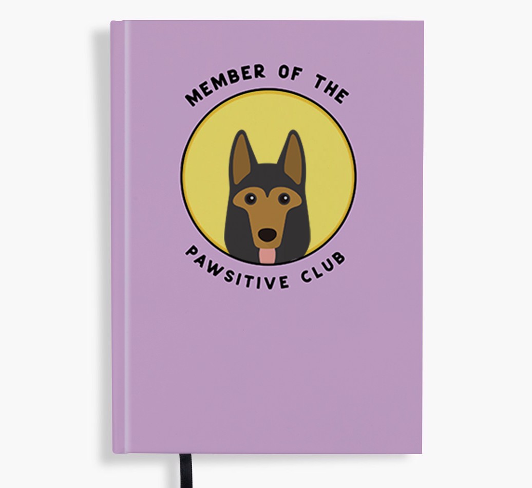 Member of the Pawsitive Club: Personalised {breedFullName} Notebook