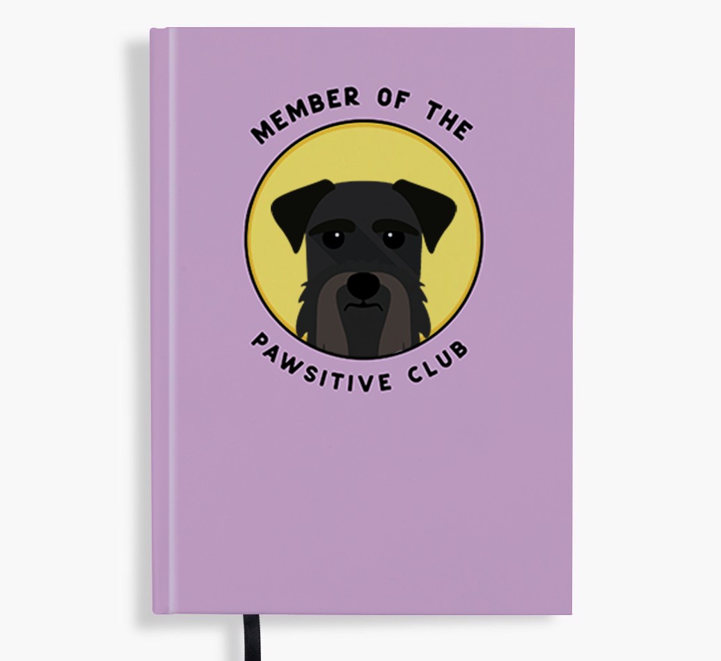 Member of the Pawsitive Club: Personalised {breedFullName} Notebook