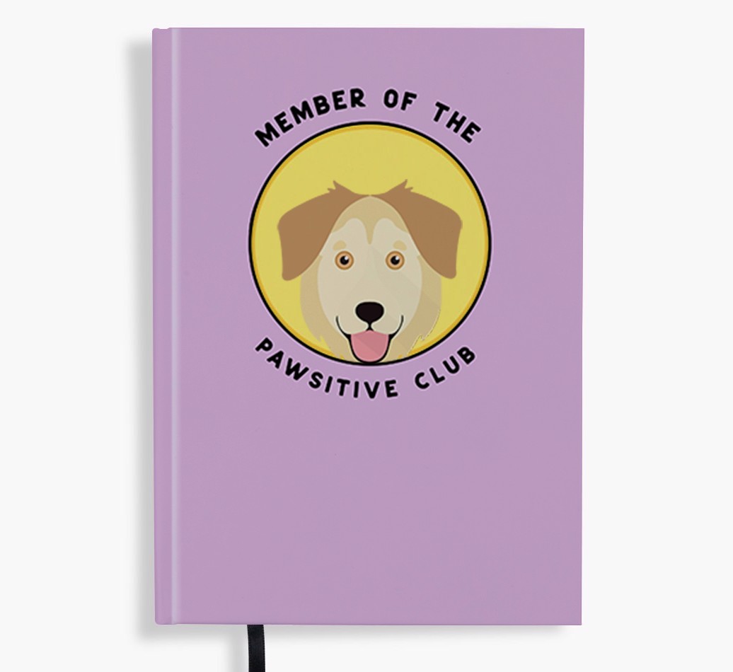 Member of the Pawsitive Club: Personalised {breedFullName} Notebook